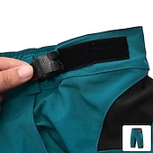 economico Pantaloncini, calzamaglie e pantaloni da uomo-WOSAWE Pantaloncini da uomo in mountain bike con pantaloncini da uomo imbottiti cinguali imbottiti rimovibili in ciclismo in poliestere estate in bici imbottiti