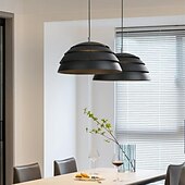 voordelige Eilandlichten-38 cm hanglamp led eiland licht kroonluchter moderne designer bar tearoom restaurant