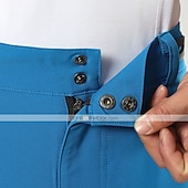 זול מכנסיים, טייצים ומכנסיים קצרים לגברים-בגדי ריקוד גברים מכנסי רכיבה באגי מכנסי אופניים אופניים מכנסיים קצרים מכנסיים קצרים רחבים התאמה רגועה רכיבת הרים רכיבת כביש ספורט 3D לוח ייבוש מהיר רוכסן עמיד למים רך שחור ירוק צבא ביגוד