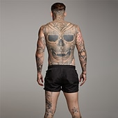 baratos shorts ativos masculinos-Homens calções atléticos Shorts de 3 polegadas Calções de treino Short curto Shorts de Corrida com forro de malha Bolso Com Zíper Design de cordão elástico Côr Sólida Respirável Secagem Rápida Curto