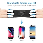 cheap Car Holder-RAXFLY Bike Phone Holder Bicycle Mobile Cellphone Holder Motorcycle Suporte Celular For iPhone Samsung Xiaomi Gsm Houder Fiets