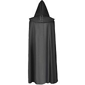 economico Cappotti &amp; Mantelli-Retrò Vintage Punk &amp; Gotico Medievale Mantello Fiera del Ren Strega Medico della peste Vichingo Tinta unica Per uomo Per donna Unisex Vichingo Fantasia Notte di Valpurga Mascherata Feste Adulti