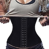ieftine Corset pentru modelarea taliei-Antrenor de talie pentru femei, îmbrăcăminte modelată pentru controlul burticii, împingere în față, în apropierea biroului, yoga, alergare, sală de gimnastică, sport de dimensiuni mari, cârlig de