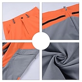 abordables pantalones activos para hombre-Hombre Pantalones cargo Pantalones de trabajo Pantalones de chándal Ropa de calle Bloque de color Al aire libre Ripstop Transpirable Multi bolsillo Reductor del Sudor Prendas de abajo 6 bolsillos