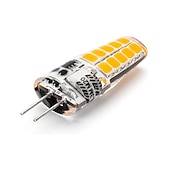 お買い得  LEDバイピンライト-10個のg4led電球3wはjcハロゲン30w電球を置き換えることができます暖かい白自然光白色光調光ac/dc12-24vフリッカーフリーac/dc12およびac220vはキャビンの下のアイスホッケーランプ照明に適用可能
