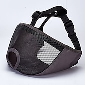 cheap Dog Collars, Harnesses &amp; Leashes-Short-nosed Dog Special Mask Anti-bite Anti-barking Bulldog Eye Mask S-XL