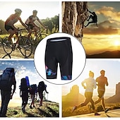 abordables Pantalones, shorts y faldas de mujer-Mujer Geométrico Pantalones cortos bicicleta Culotte Ciclismo Bicicleta Pantalones Cortos Acolchados Prendas de abajo MTB Bicicleta Montaña Ciclismo Carretera Deportes Almohadilla 3D Ciclismo Secado