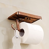 cheap Toilet Paper Holders-Toilet Paper Holder Multifunction Antique Zinc Alloy 1PC - Bathroom