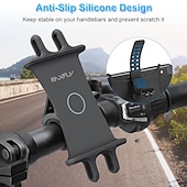cheap Car Holder-RAXFLY Bike Phone Holder Bicycle Mobile Cellphone Holder Motorcycle Suporte Celular For iPhone Samsung Xiaomi Gsm Houder Fiets
