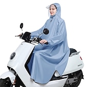abordables Accesorios de viaje y maletas-Unisex bicicleta doble/ebike/motocicleta/scooter ciclismo chaqueta poncho capa impermeable