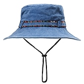 cheap Outdoor Headwear-Sun Hat Fishing Hat Hiking Hat Hat UV Sun Protection Sunscreen UV Protection Summer Spring Wide Brim Men&#039;s Women&#039;s Fishing Activity