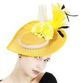 abordables Fascinadores &amp; Sombreros-Elegante Retro Antiguo Tocados Ropa de Fiesta Sombrero fascinador Disfraz Mujer Mascarada Fiesta / Noche Despedida de Soltera Adulto Para la Cabeza