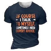 男性用 レタード グラフィック Tシャツ グラフィックTシャツ 面白いTシャツ 半袖 Tシャツ 3Dプリント クルーネック シャツ ヴィンテージ スポーツ デザイナー アウトドア ストリート 日常 ブラック アーミーグリーン ネイビーブルー 夏 衣類 S M L XL XXL 3XL 4XL お買い得  メンズおもしろTシャツ-男性用 レタード グラフィック Tシャツ グラフィックTシャツ 面白いTシャツ 半袖 Tシャツ 3Dプリント クルーネック シャツ ヴィンテージ スポーツ デザイナー アウトドア ストリート 日常 ブラック アーミーグリーン ネイビーブルー 夏 衣類 S M L XL XXL 3XL 4XL