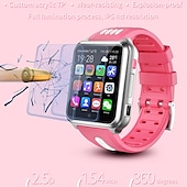 cheap Smartwatch-H1 Smart Watch 1.54 inch Smartwatch Fitness Running Watch Bluetooth 4G Pedometer Alarm Clock Calendar Compatible with Android iOS Kid&#039;s Women GPS with Camera IP 67 31mm Watch Case