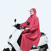 abordables Accesorios de viaje y maletas-Unisex bicicleta doble/ebike/motocicleta/scooter ciclismo chaqueta poncho capa impermeable
