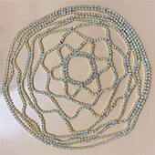 billige Tilbehør og mer-Årgang De livlige 20-årene 1920-tallet Hodeplagg Pannebånd Beaded Cap Charleston Bryllupsgjest Kostyme Dame Maskerade Bryllup Bryllupsgjest Fest / aften Voksne Pannebånd