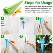 preiswerte Bewässerung &amp; Berieselung-10 Stück Bewässerungsspitzen, automatische Tropfbewässerung, Bewässerungssystem, Tropfspitzen-Sets, Garten, Haushalt, Pflanze, Blume, automatische Bewässerungswerkzeuge