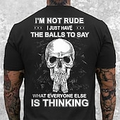 abordables crâne et os-Homme Graphic Crânes T shirt chemise d&#039;Halloween Manche Courte T-shirt 3D effet Col Ras du Cou Chemise Mode basique Classique Plein Air Casual du quotidien Noir Eté Vêtement Tenue S M L XL 2XL 3XL 4XL