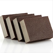 ieftine Curățare Bucătărie-4 buc. perie de bucatarie cu nisip diamantat nou pentru decontaminare puternica perie de detartrare burete oferta calda perie magica pentru oala unelte de curatare pentru bucatarie