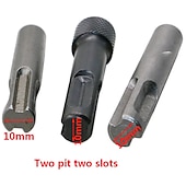 billige borkronesett-3 stk magnetisk sds plus til 1/4 (6,35 mm) sekskantet skrutrekkerholder elektrisk hammer nøkkelfri borchuck adapter konverter