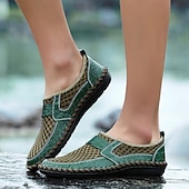 economico Scarpe Casual Slip-On-mocassini slip-on da uomo in rete traspirante – scarpe da guida casual leggere con suola antiscivolo per l'estate