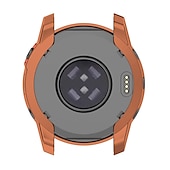 cheap Smartwatch Case-2 Pack Watch Case Compatible with Garmin Fenix 7S / Fenix 7 / Fenix 7X Scratch Resistant Ultra-thin Shockproof Soft TPU Watch Cover