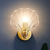 cheap Indoor Wall Lights-2pcs Crystal Wall Lamp E14 Lamp Cap Postmodern Luxury LED Wall Lamp Champagne Crystal Wall Lamp is Suitable for Bedroom Bedside Aisle Study TV Background Wall Lamp