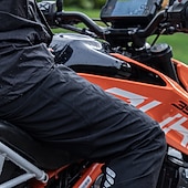 billiga Shorts, tights och byxor för män-ROCKBROS Herr Cykelbyxor Cykel Byxa Underdelar Vinter Bergscykling Vägcykling sporter Vattentät Vindtät Regnsäker Snabb tork Svart Kläder Cykelkläder