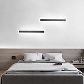 cheap Indoor Wall Lights-60/80/100cm Wall Light LED Acrylic Wall Sconces Long Porch Wall Lamp Fixture Suitable for Living Room AC85-265V