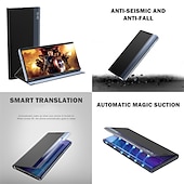 economico Cover Samsung-telefono Custodia Per Samsung Galaxy S24 S23 S22 S21 S20 Plus Ultra A54 A34 A14 A72 Note 20 Ultra 10 Plus A53 A33 A52 A13 S10 Lite Integrale Custodia flip Cornice antiurto A calamita A prova di sporco