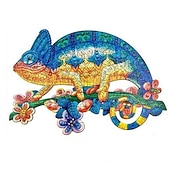 abordables fournitures de peinture, de dessin et d&#039;art-nouveau bois animal puzzle a5 a4 a3 taille bébé jouet 3d jigsaw set jeu de société pour adultes enfants cadeaux jouet éducatif tangram puzzles