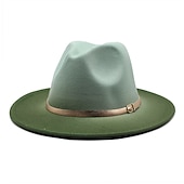 economico Cappelli per feste-Unisex Cappello Cappelli da pescatore Protezione solare Caldo Matrimonio Feste Tinta unita Multicolore