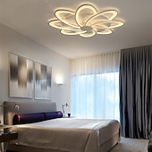 billiga Sputnik Design-53 cm taklampa led modernt vardagsrum sovrum blomformad taklampa