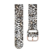 baratos Pulseiras de relógio Fitbit-Pulseira de Smartwatch Compatível com Fitbit Versa 2 / Versa Lite / Versa SE / Versa Silicone Relógio inteligente Alça Impermeável Ajustável Respirável Estampado Floral Substituição Pulseira