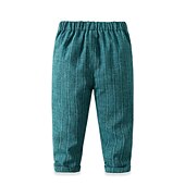 billiga Pojkes formella kostym-3 delar Ringbärarkostym Pojkar Barn Kostym Formell kostym Skjorta och byxa Tank &amp; byxor Klädesset Skola Formell Semester Mode Grundläggande Formell Rand Lappverk Blå Kaki Grå Bomull