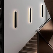 cheap Indoor Wall Lights-60/80/100cm Wall Light LED Acrylic Wall Sconces Long Porch Wall Lamp Fixture Suitable for Living Room AC85-265V