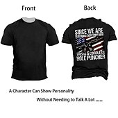  4 luglio 2026 250° Giorno della Memoria T-Shirt a maniche corte Collo tondo Grafica Vintage Patriottica Designer Stampa 3D Veterano Maschile Outdoor