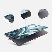 cheap Laptop Bags,Cases &amp; Sleeves-MacBook Case Compatible with Macbook Air Pro 13.3 14 16 inch Hard Plastic Marble