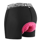 cheap Women&#039;s Underwear &amp; Base Layer-Women&#039;s Cycling Underwear Cycling Padded Shorts  Summer Polyester Bike Underwear Shorts Padded Shorts / Chamois 3D Pad Quick Dry Moisture Wicking Sports Patchwork Black / Pink / Black+White Mountain