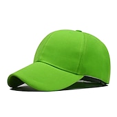 economico Cappelli-1 pz berretto unisex casual solido curvo visiera parasole berretto da baseball cappelli di snapback regolabili per le donne uomini hip hop cap street papà cappello