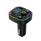 halpa bluetooth hands-free autosarja-FM lähetin Bluetooth-autosarjat auton handsfree Bluetooth Oikosulkusuojaus Monilähtöinen Kortinlukija Kaiutin Auto