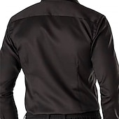 cheap Men&#039;s Dress Shirts-Men&#039;s Dress Shirt Collared Shirt Button Up Shirt Oil Painting Wedding Work Black Long Sleeve Turndown Spring, Fall, Winter, Summer Clothing Apparel Button-Down