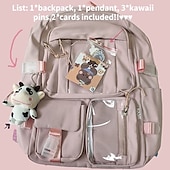 levne Bookbags-batohy pro školy kreslené batohy batohy pro dívky nastavitelný popruh voděodolný zpět do školy dárky