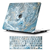 cheap Laptop Bags,Cases &amp; Sleeves-MacBook Case Compatible with Macbook Air Pro 13.3 14 16 inch Hard Plastic Marble