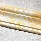 levne Tapety-cool tapety jednobarevná tapeta hranice nástěnná malba pas odlepte a nalepte samolepicí PVC/vinyl moderní nálepka na zeď pro pokoj 230*8*0,8cm*1ks