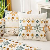 baratos Cobertura de Sofa-Capa de assento de sofá de sofá estilo boho capas de sofá seccionais, capas de sofá antiderrapantes de protetor de móveis para cães gatos crianças (vendido por peça/nem todo definido)