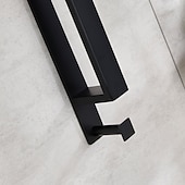 cheap Towel Bars-Self Adhesive Towel Rack Multi-Function 40cm Towel Bar Bathroom Rack 304 Stainless Steel(Black/Chrome/Brushed Nickel)