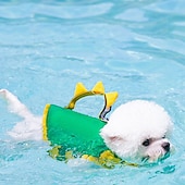 cheap Lifejackets-Dog Cat Life Vest Dog Life Jacket Fashion Sports &amp; Outdoors Adjustable Breathable Soft Washable Comfortable Outdoor Party Dailywear Casual Daily Festival Dog Clothing for Golden Retriever Bulldog Pug