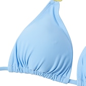 abordables Ensemble de bikinis-Femme Normal Maillots de Bain Bikinis 2 pièces Tanga Maillot de bain Paillettes Vacances Mode Couleur unie Plonger Sans Manches Maillots de bain