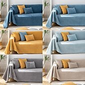 cheap Sofa Blanket-Waterproof Couch Covers Sofa Towel Blanket Farmhouse Slipcovers For Dogs Pet,Sectional Sofa Cover For Love Seat,L Shaped,3 Seater,Arm Chair,Washable Couch Durable Protector